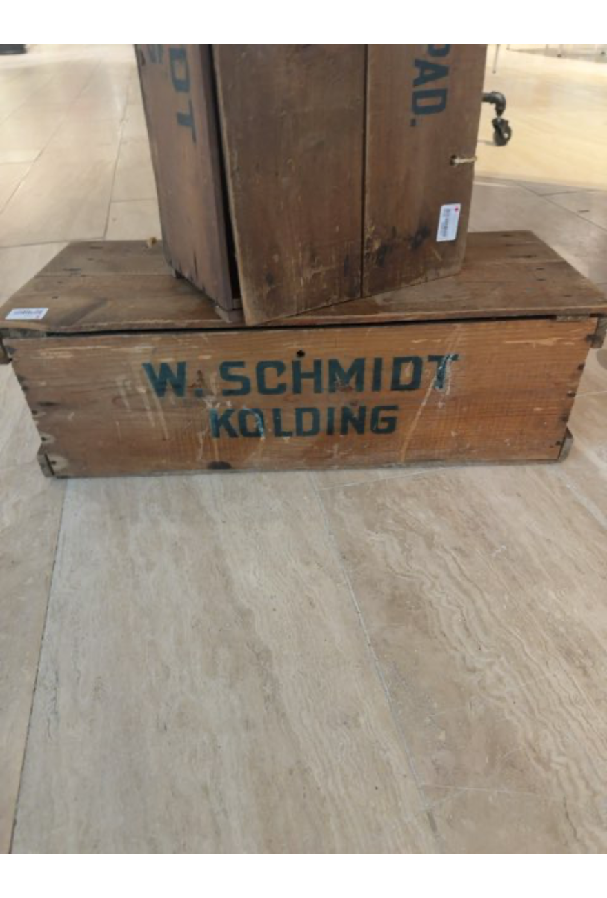 Kasse fra ganmel tid